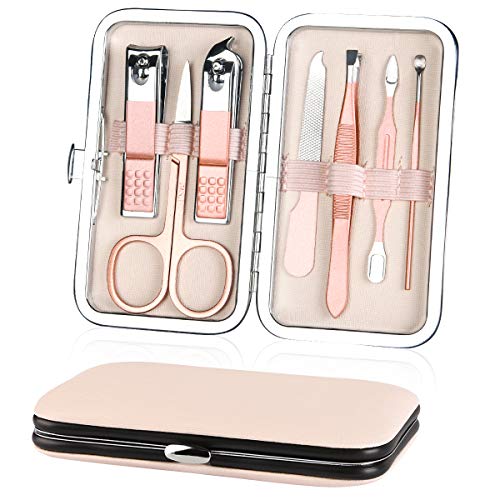 Kit Manicure e Pedicure 13 Peças com Estojo