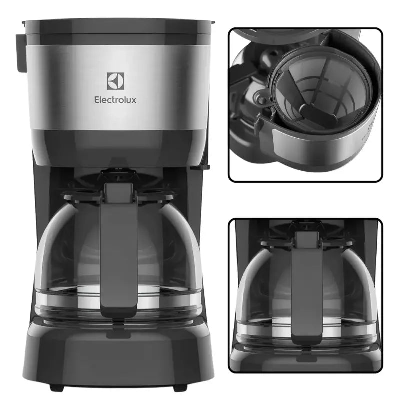 Cafeteira Electrolux com filtro permanente incluso