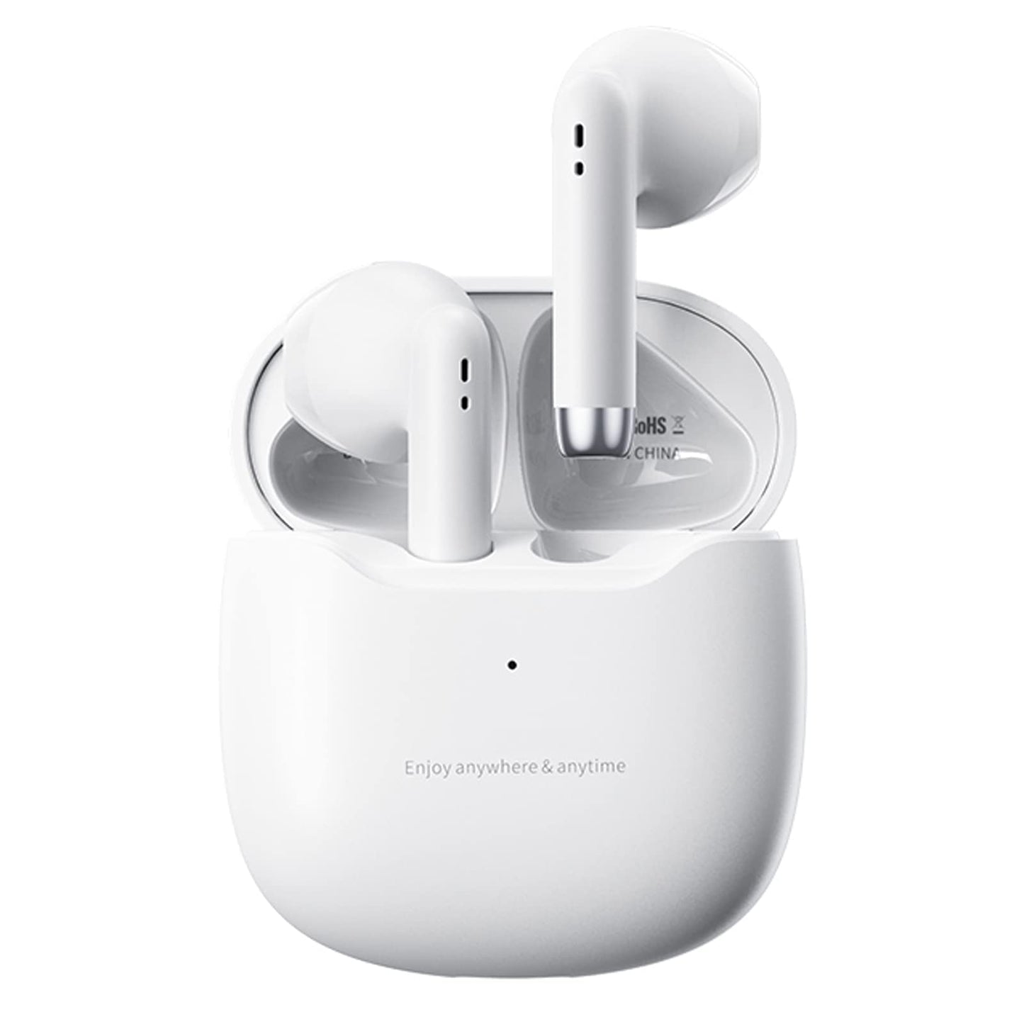 Fone de Ouvido Sem Fio TWS Branco — Bluetooth 5.3