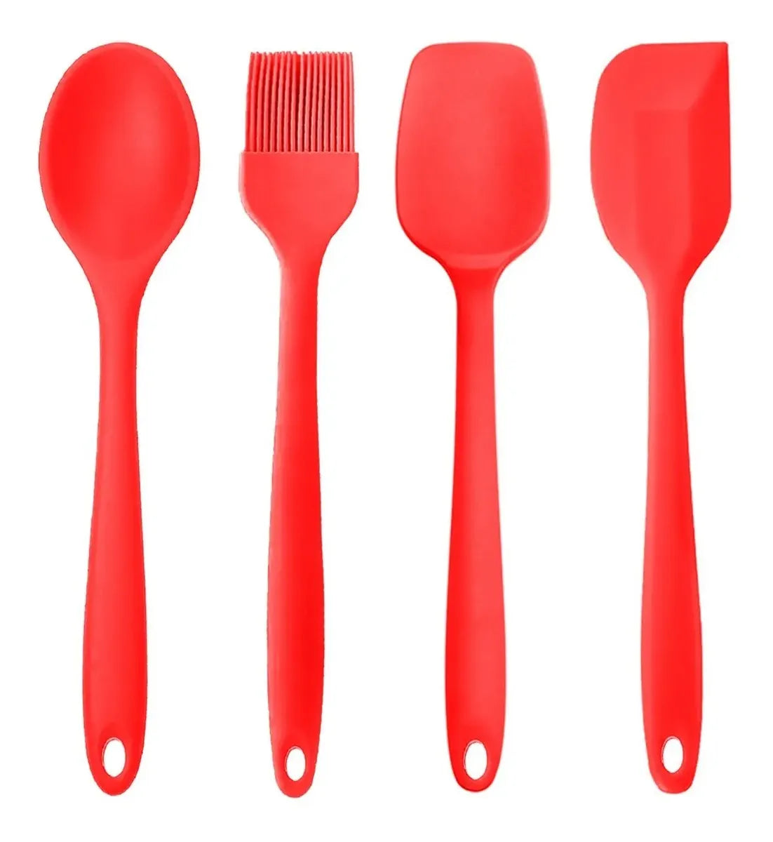 Kit Utensílios Silicone Maciço — foto principal