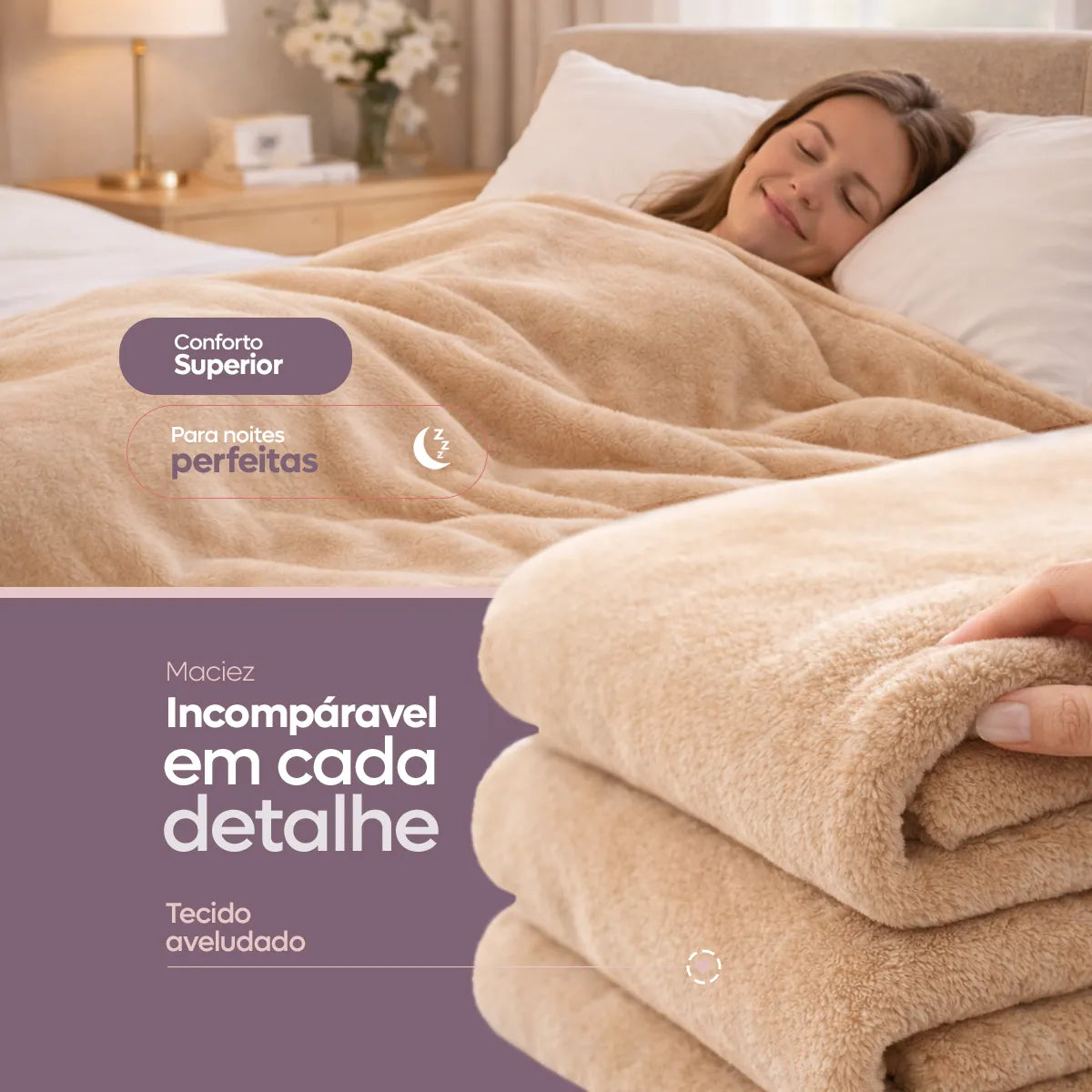 Coberta Manta Soft Casal — lifestyle 3