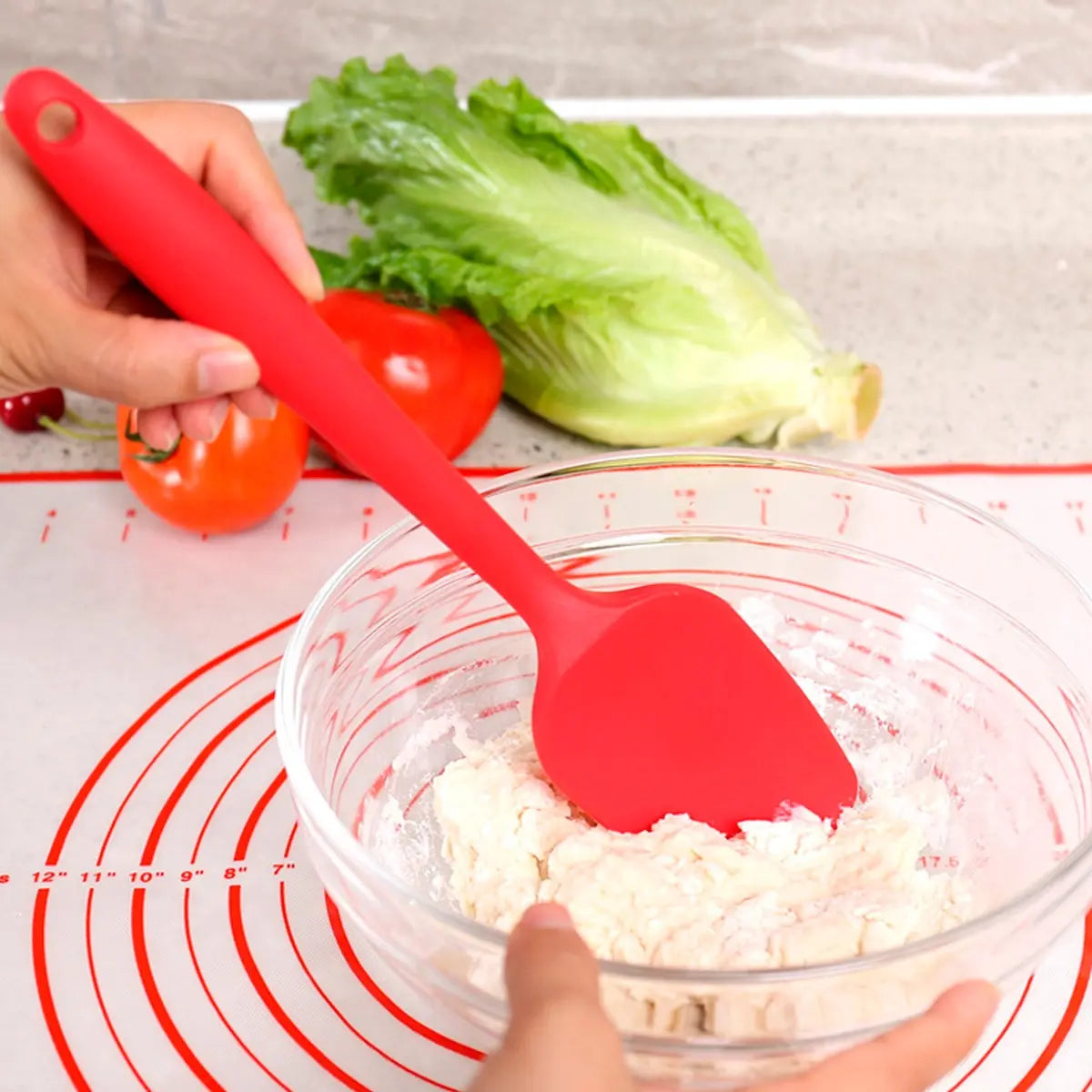 Kit Utensílios Silicone — lifestyle uso