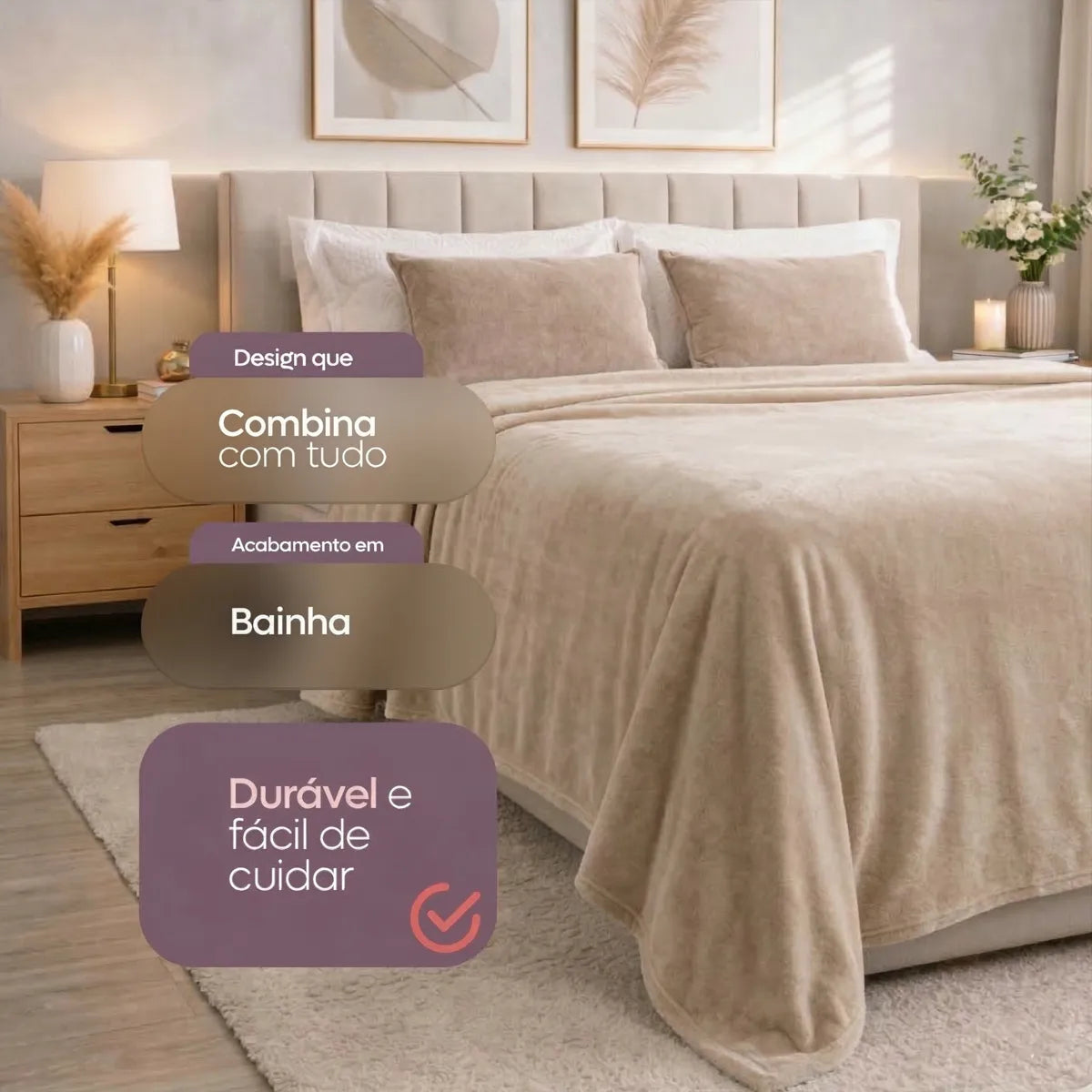 Coberta Manta Soft Casal — lifestyle 2