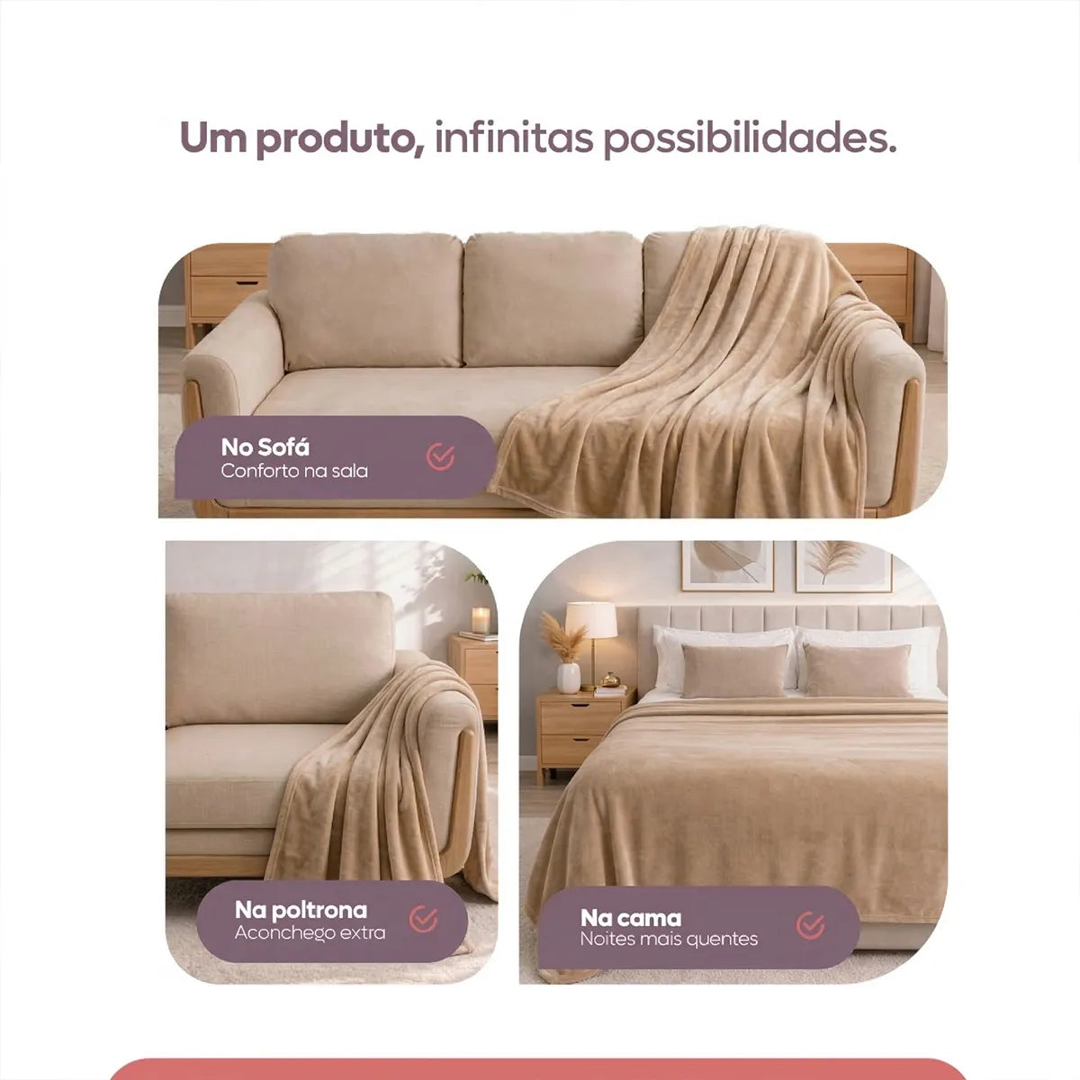 Coberta Manta Soft Casal — infográfico anti-alérgica