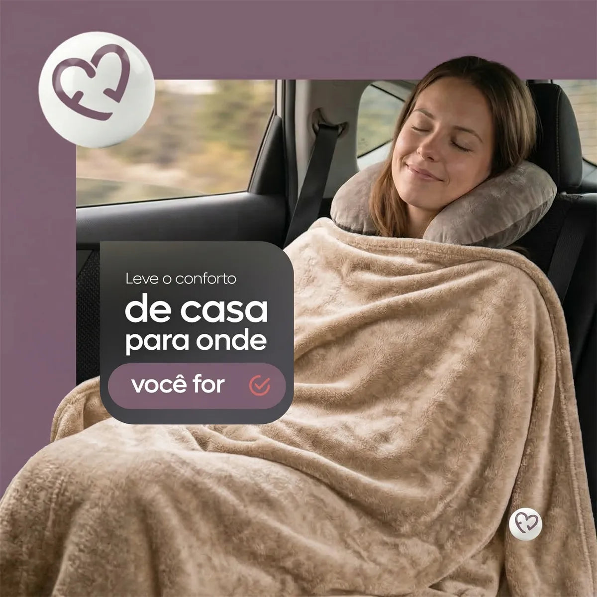 Coberta Manta Soft Casal — dupla face
