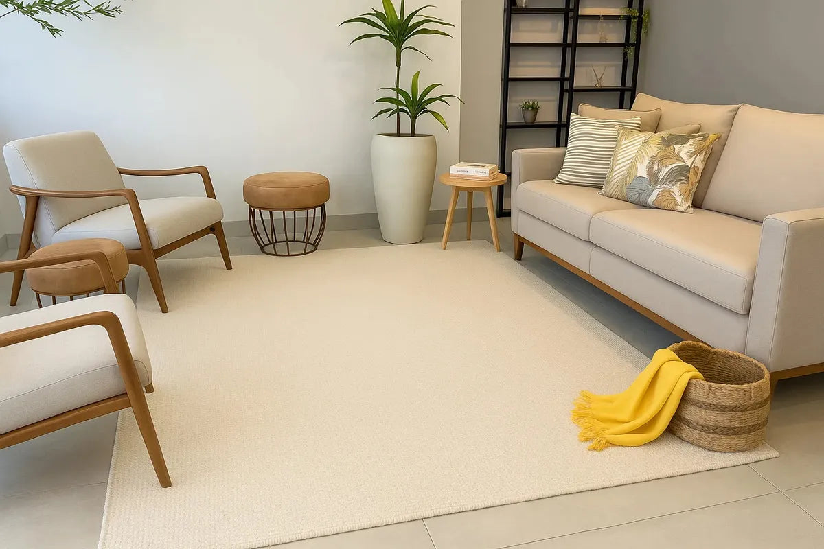 Tapete Grande 2x3m — lifestyle sala de estar