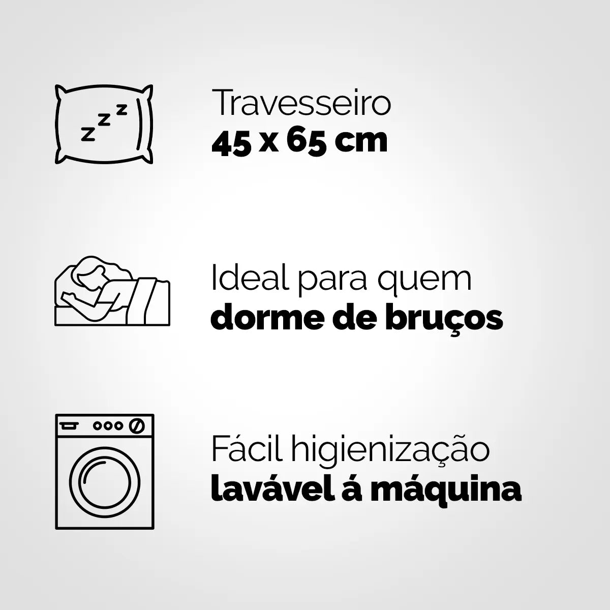 Kit 2 Travesseiros Oaktex — detalhe do produto