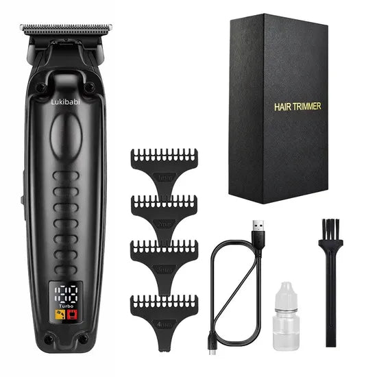Máquina de Cortar Cabelo sem Fio — Design Profissional